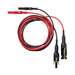 MC4 to 4 mm Test Lead Set, Black/Red